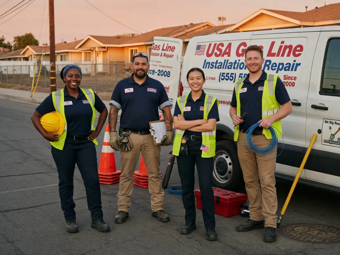 Gas Line Installation company in Hannah, ND